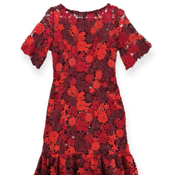 Eva Franco Dresses & Skirts - NWT ANTHROPOLOGIE BRIGITTE EMBROIDERED LACE FLORAL DRESS by EVA FRANCO Size 2